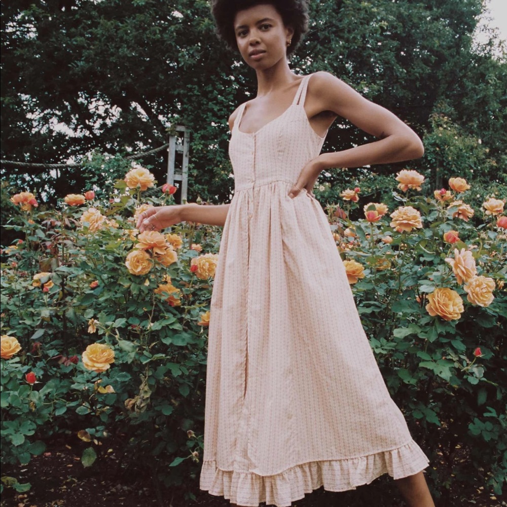 The Nicks Dress in Pink Lily of the Valley by Christy Dawn